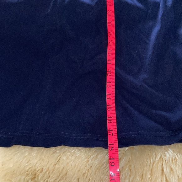 Elegant Navy Long Sleeve house coat robe - Picture 10 of 10